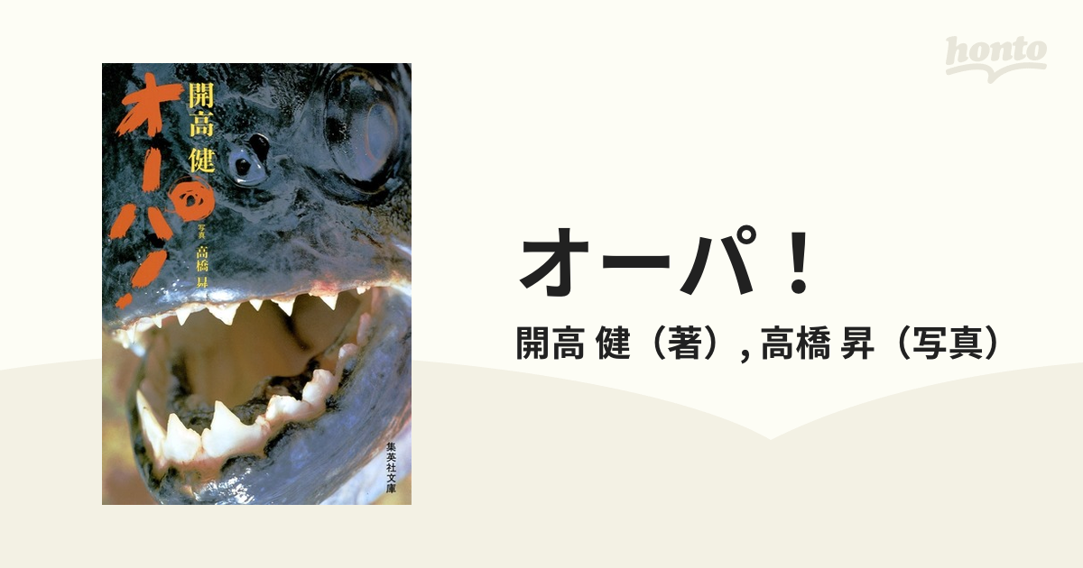 オーパ！の通販/開高 健/高橋 昇 集英社文庫 - 紙の本：honto本の通販