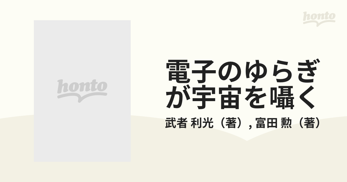 電子のゆらぎが宇宙を囁く １／ｆゆらぎ講義の通販/武者 利光/富田 勲