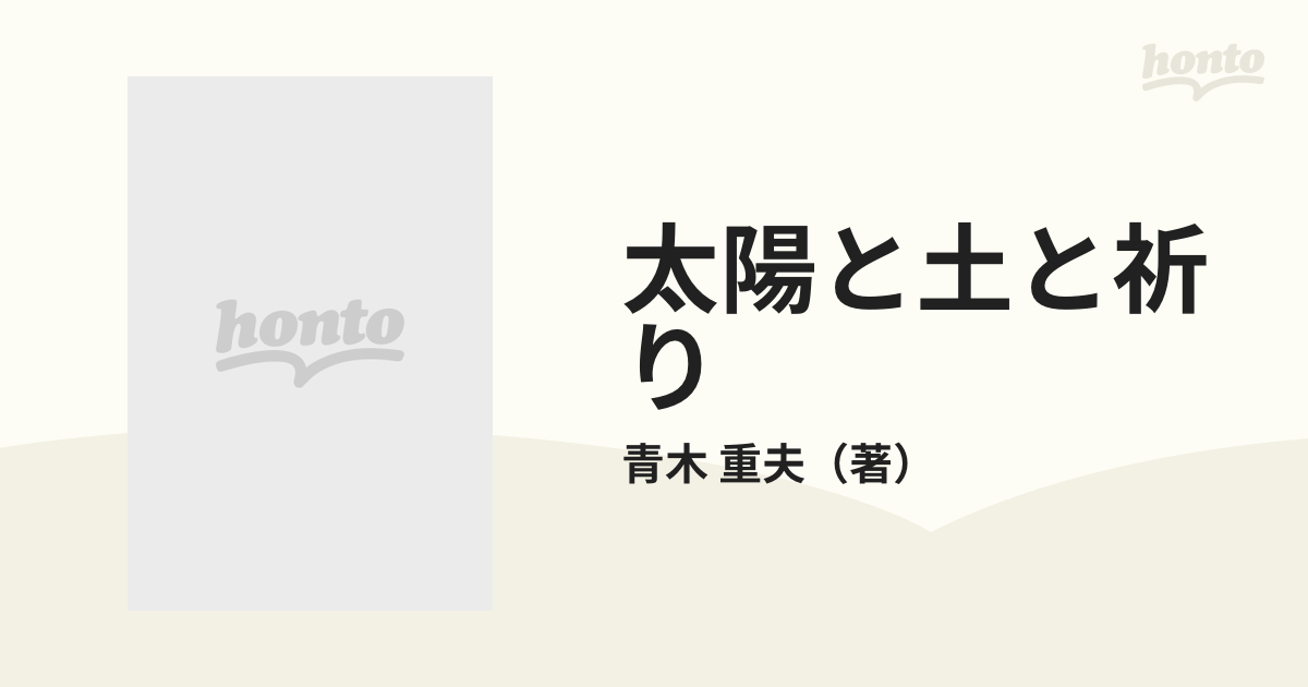 太陽と土と祈り シルク・ロードの秘境アフガニスタン紀行の通販/青木