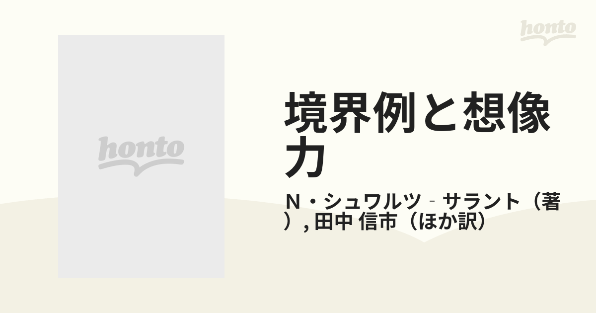 境界例と想像力 現代分析心理学の技法の通販/Ｎ・シュワルツ‐サラント 