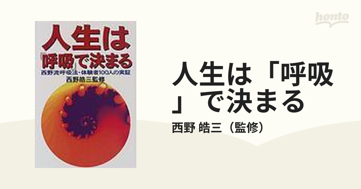 西野流呼吸法 気の大研究」ビデオ、「西野流呼吸法 身体知の誕生 