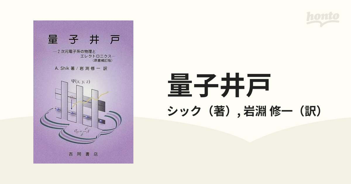 量子井戸 ２次元電子系の物理とエレクトロニクス 原書補訂版