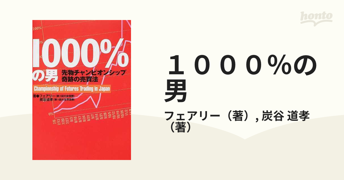 １０００％の男 先物チャンピオンシップ奇跡の売買法