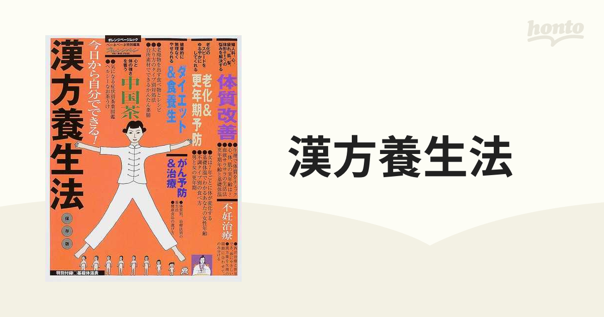 漢方養生法 今日から自分でできる！ 保存版