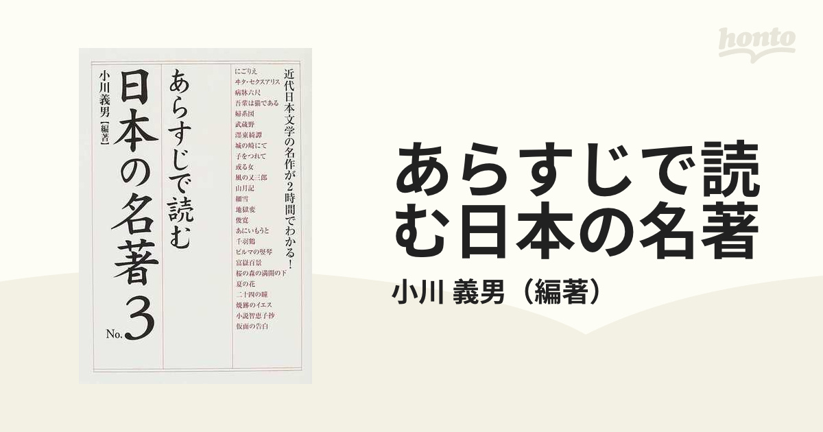 あらすじで読む日本の名著 no.3 - アート