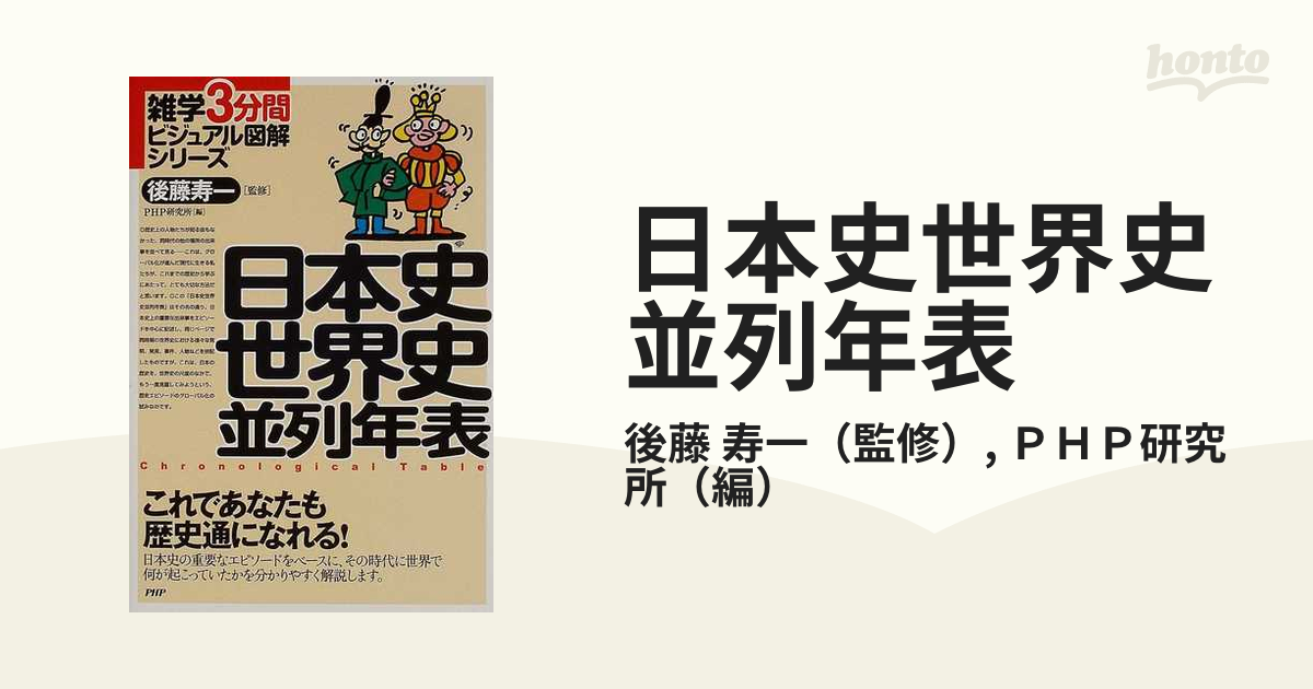 日本史世界史並列年表 これであなたも歴史通になれる！