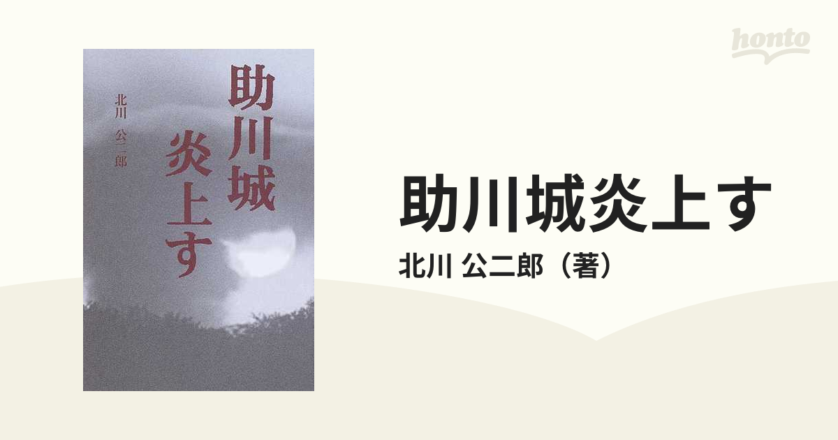 クリーニング済み助川城炎上す/那珂書房/北川公二郎 - 文学/小説