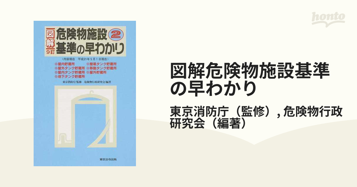 東京法令出版 危険物施設 基準の早わかり4冊セット 消防 予防 新品未 