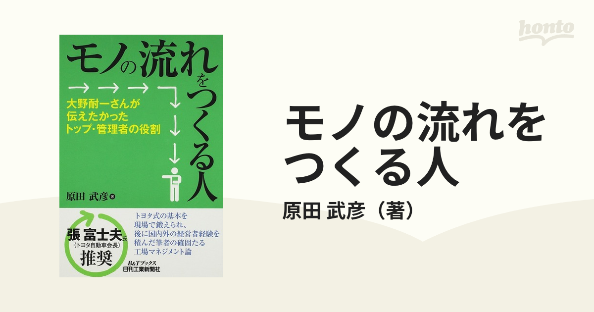 モノの流れをつくる人 大野耐一さんが伝えたかったトップ・管理者の