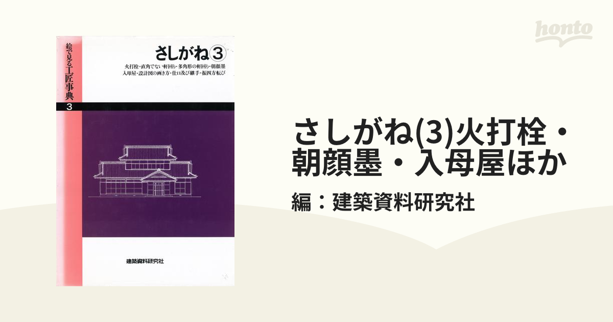 さしがね(3)火打栓・朝顔墨・入母屋ほか