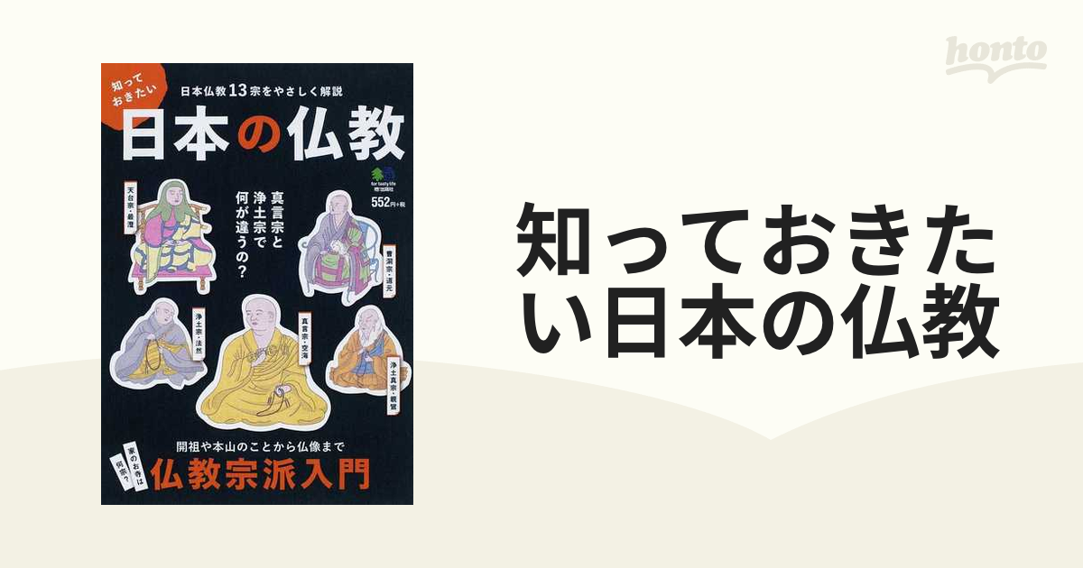 知っておきたい日本の仏教 日本仏教１３宗をかんたん解説