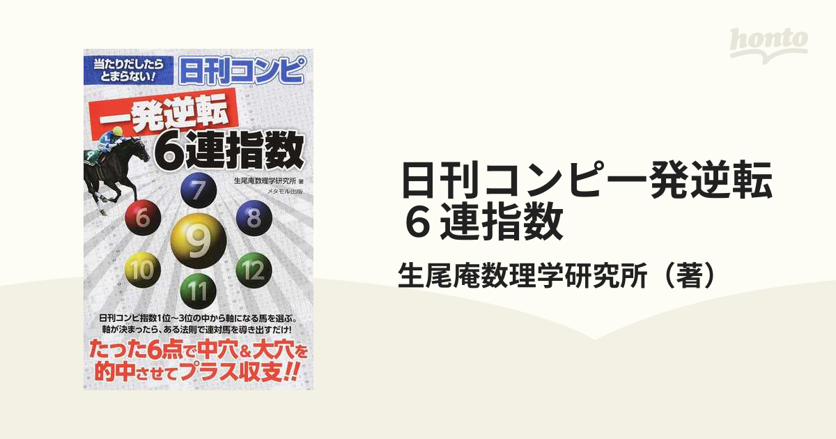 日刊コンピ一発逆転６連指数 当たりだしたらとまらない！