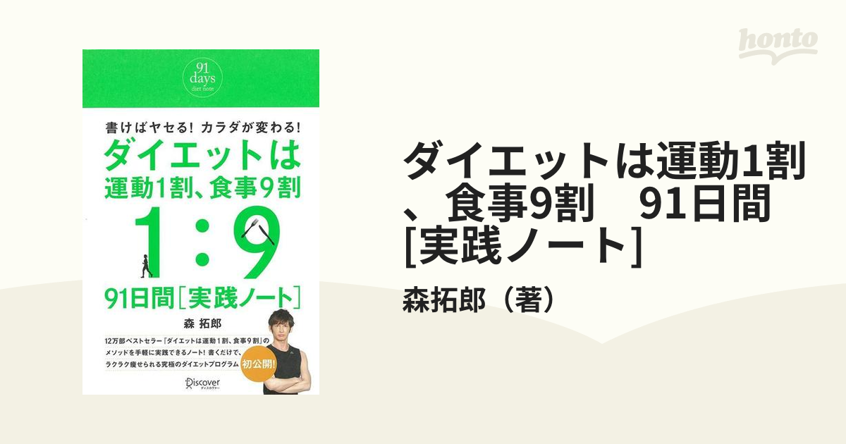 ダイエットは運動1割、食事9割　91日間 [実践ノート]