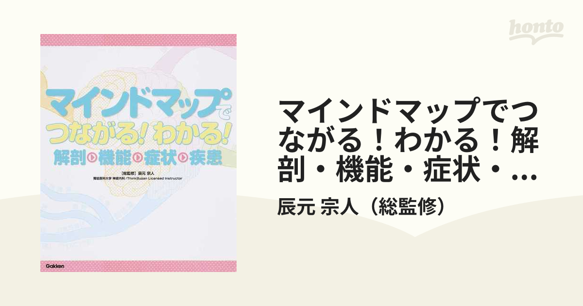 マインドマップでつながる！わかる！解剖・機能・症状・疾患