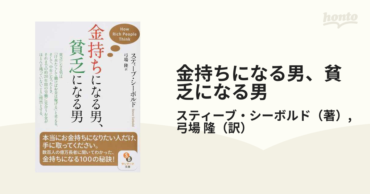 金持ちになる男、貧乏になる男