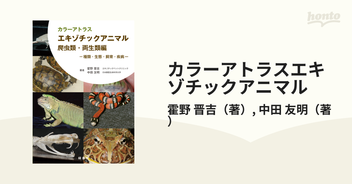 カラーアトラスエキゾチックアニマル 種類・生態・飼育・疾病 爬虫類・両生類編