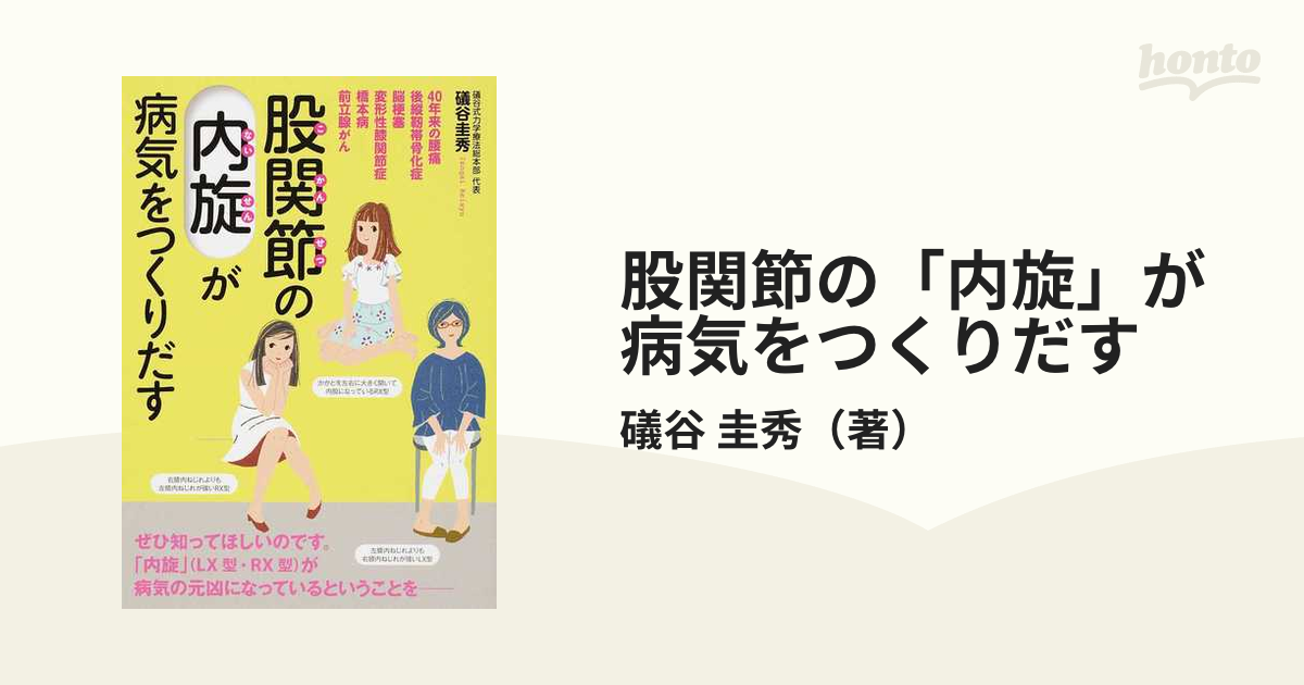 股関節の「内旋」が病気をつくりだす ４０年来の腰痛 後縦靱帯骨化症 脳梗塞 変形性膝関節症 橋本病 前立腺がん