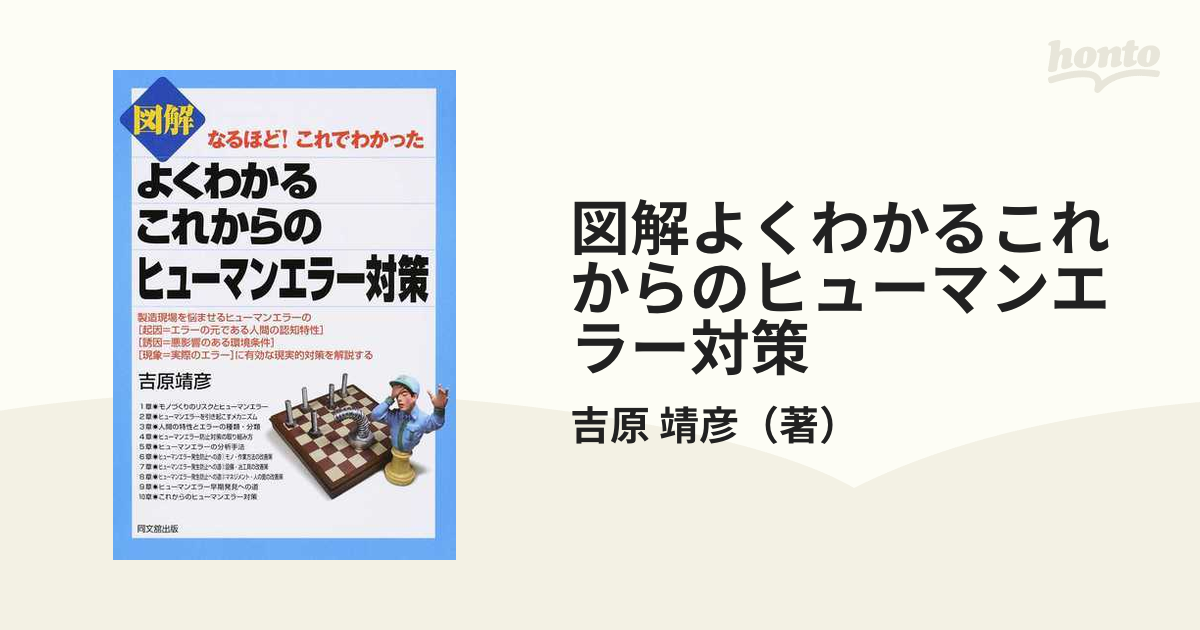 図解よくわかるこれからのヒューマンエラー対策