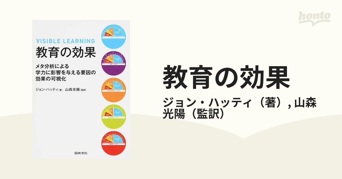 教育の効果 メタ分析による学力に影響を与える要因の効果の可視化