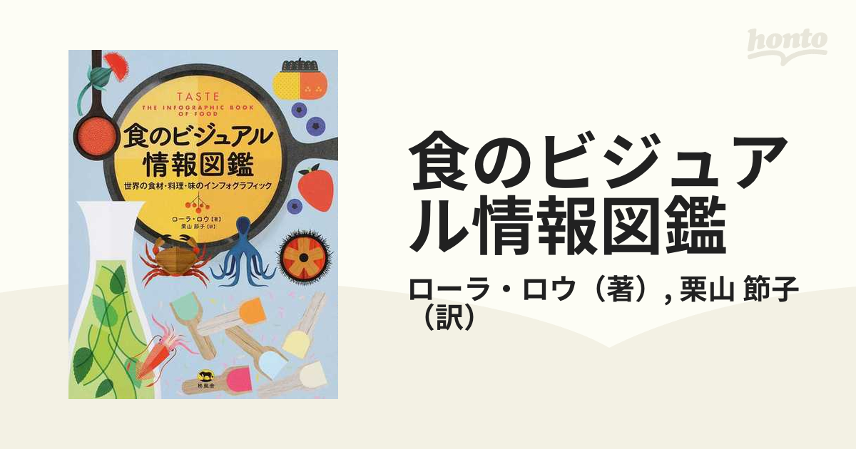 食のビジュアル情報図鑑 世界の食材・料理・味のインフォグラフィック