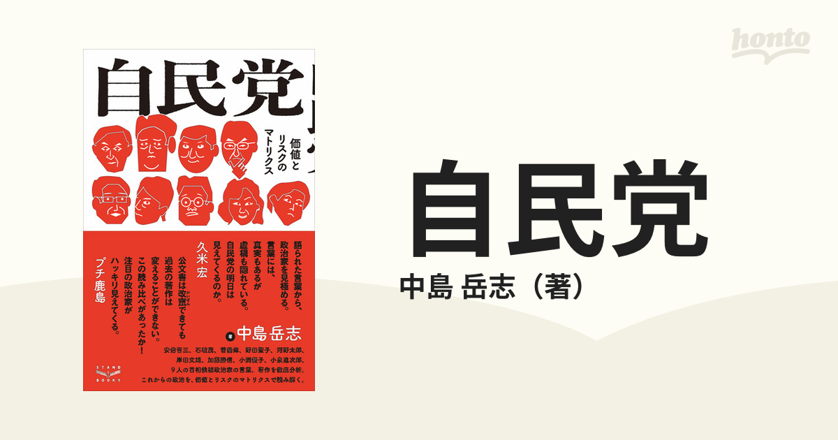 自民党 価値とリスクのマトリクス