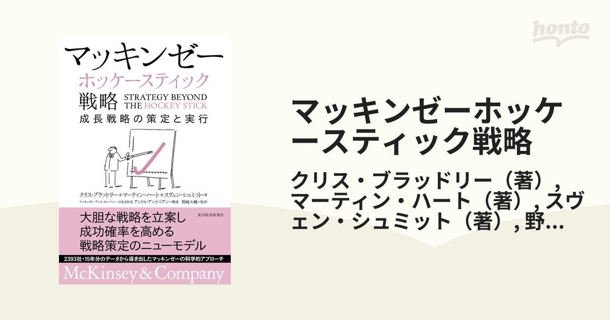 マッキンゼー ホッケースティック戦略 成長戦略の策定と実行