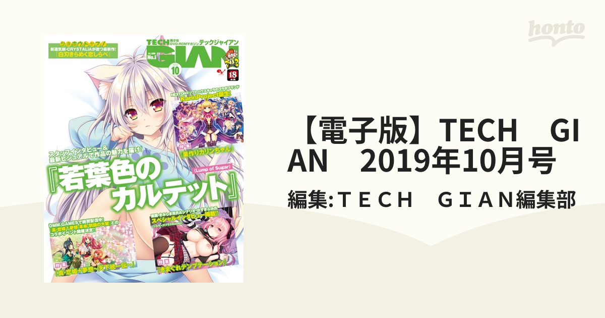 テックジャイアン 2019年8月〜10月号 ぬきたし