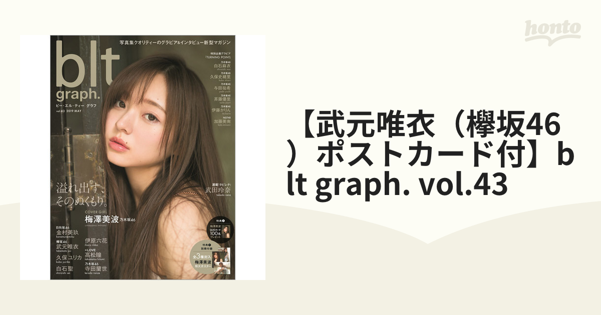 blt graph. vol.50 欅坂memorial book付き - アート