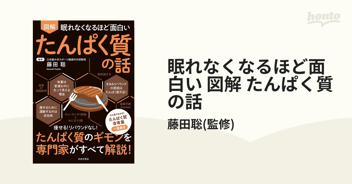 眠れなくなるほど面白い 図解 たんぱく質の話 たんぱく質のギモンを