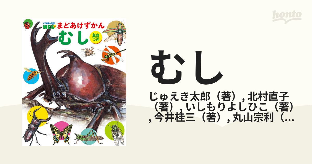 小学館ネオまどあけずかん むし 英語つき - 標本