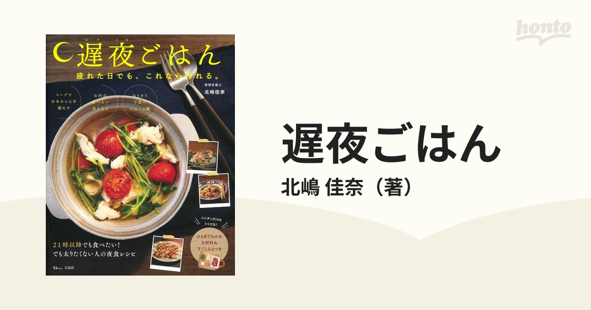 遅夜ごはん 疲れた日でも、これなら作れる。