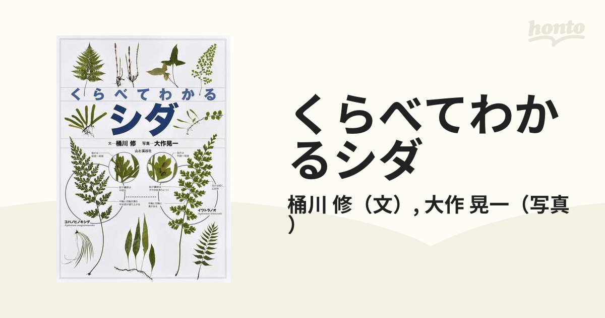 くらべてわかるシダ 識別ポイントで見分ける