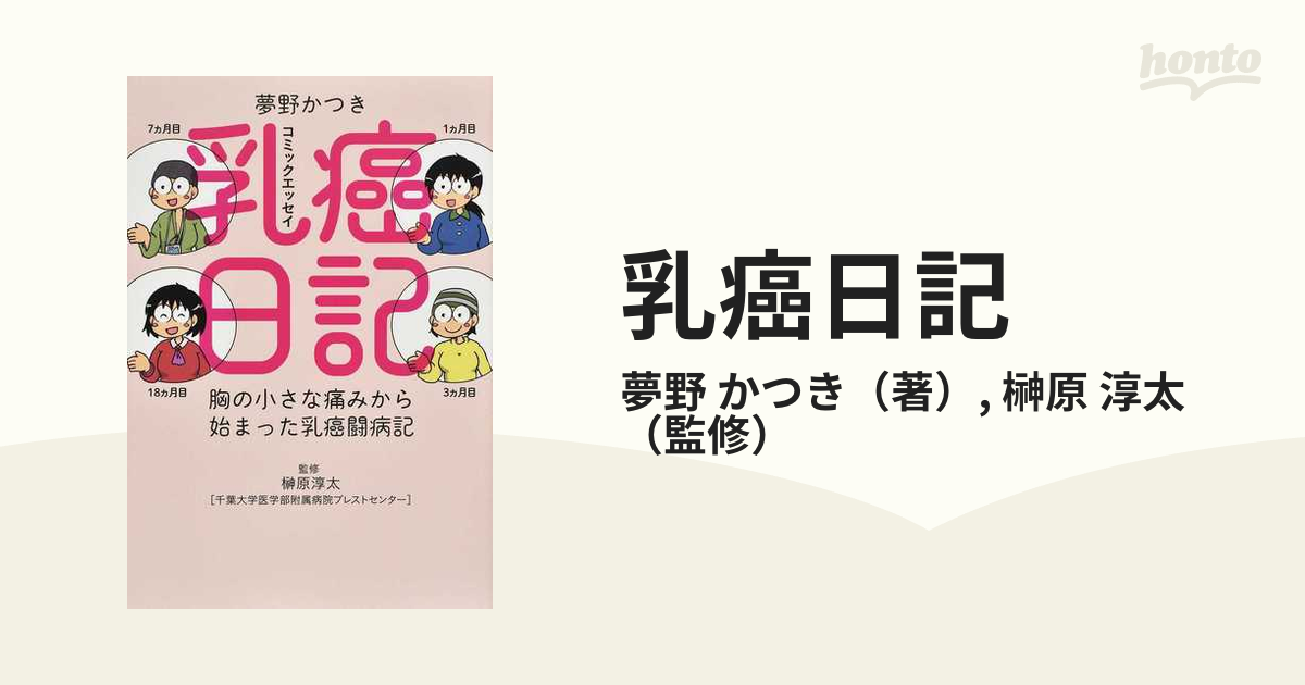 乳癌日記 胸の小さな痛みから始まった乳癌闘病記 コミックエッセイ