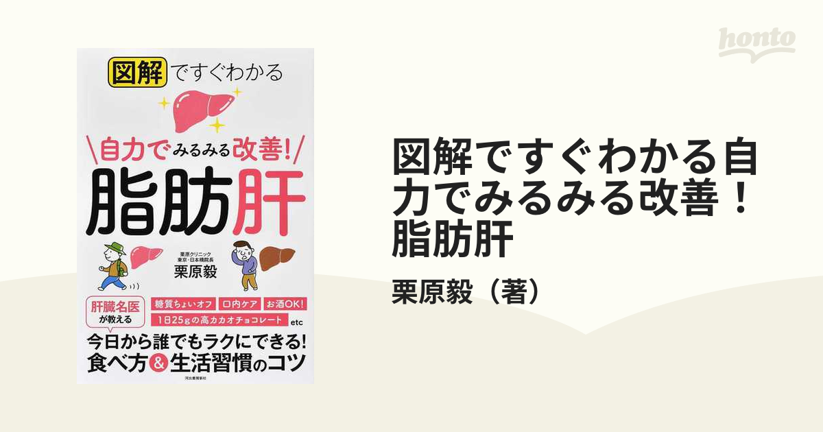 図解ですぐわかる自力でみるみる改善！脂肪肝