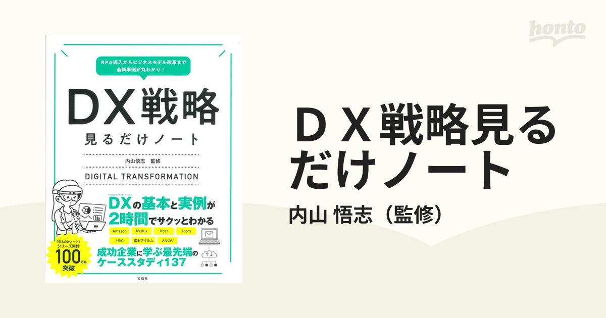 ＤＸ戦略見るだけノート ＲＰＡ導入からビジネスモデル改革まで最新事例が丸わかり！