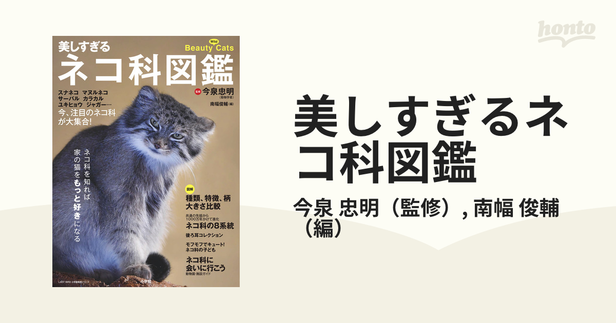 美しすぎるネコ科図鑑 スナネコ マヌルネコ サーバル カラカル ユキヒョウ ジャガー 今 注目のネコ科が大集合 の通販 今泉 忠明 南幅 俊輔 紙の本 Honto本の通販ストア