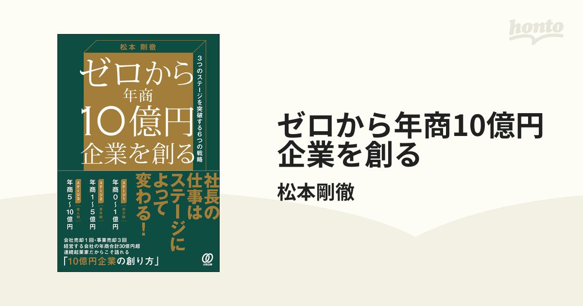 ゼロから年商10億円企業を創る