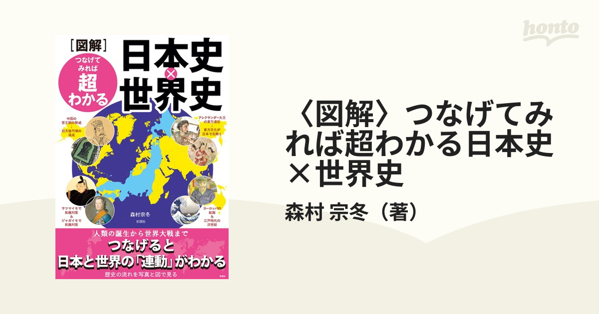 〈図解〉つなげてみれば超わかる日本史×世界史 つなげると日本と世界の「連動」がわかる