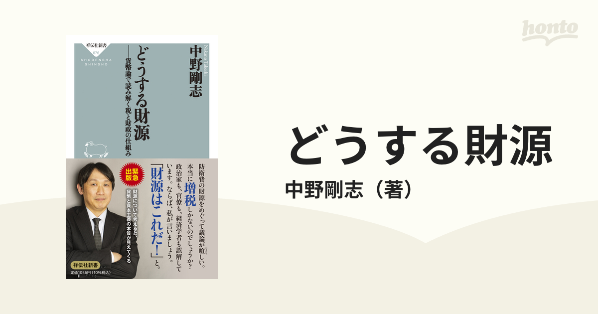 どうする財源 貨幣論で読み解く税と財政の仕組み