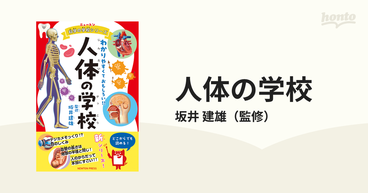 人体の学校 わかりやすくておもしろい!!の通販/坂井 建雄 紙の本:honto本の通販ストア 人体の学校 わかりやすくておもしろい!!/坂井建雄