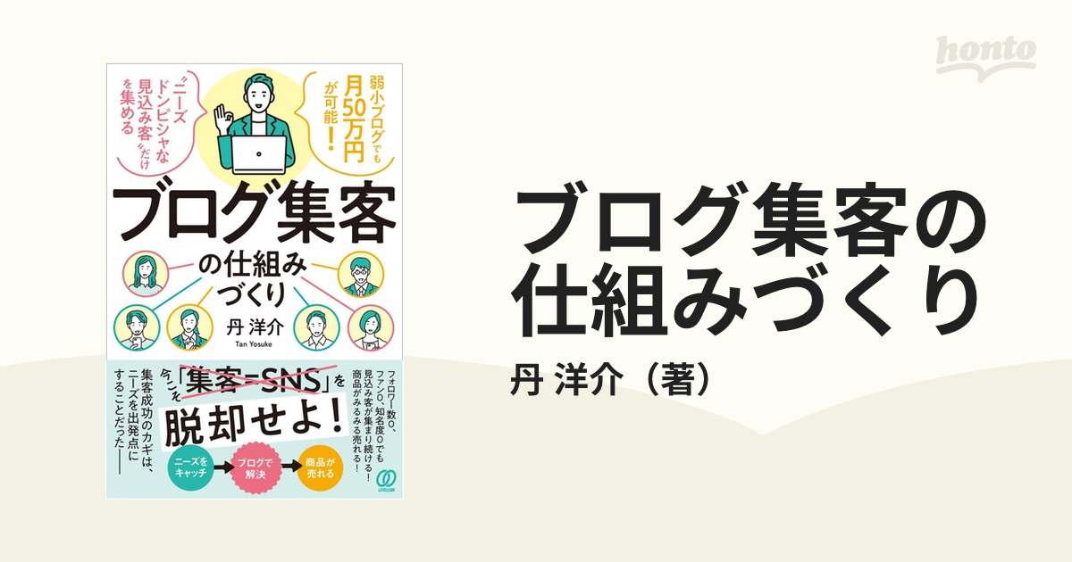 ブログ集客の仕組みづくり 弱小ブログでも月５０万円が可能！ “ニーズドンピシャな見込み客”だけを集める