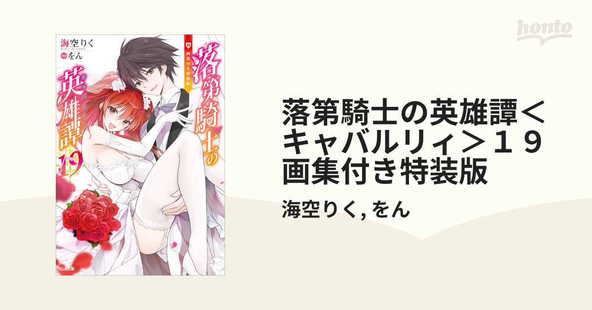 日本最激安 落第騎士の英雄譚（キャバルリィ）19 巻 画集付き 特装版