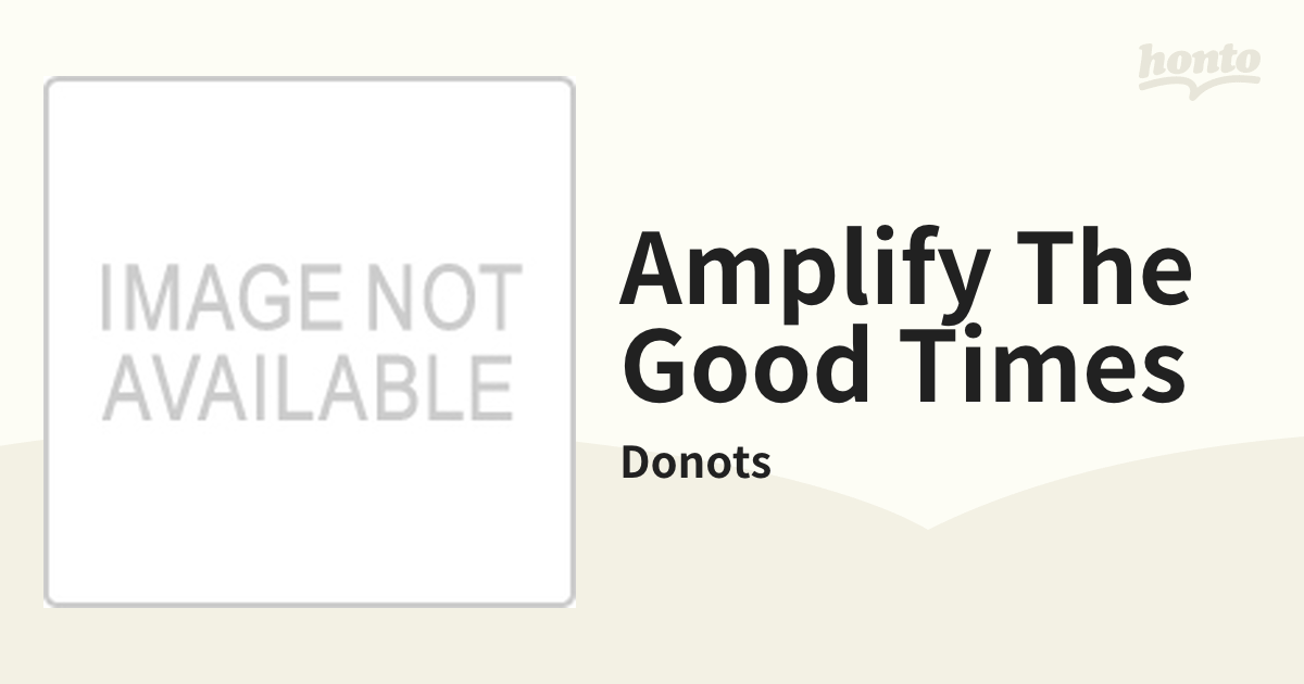 レコード】名盤 Donots / amplify the good times - レコード
