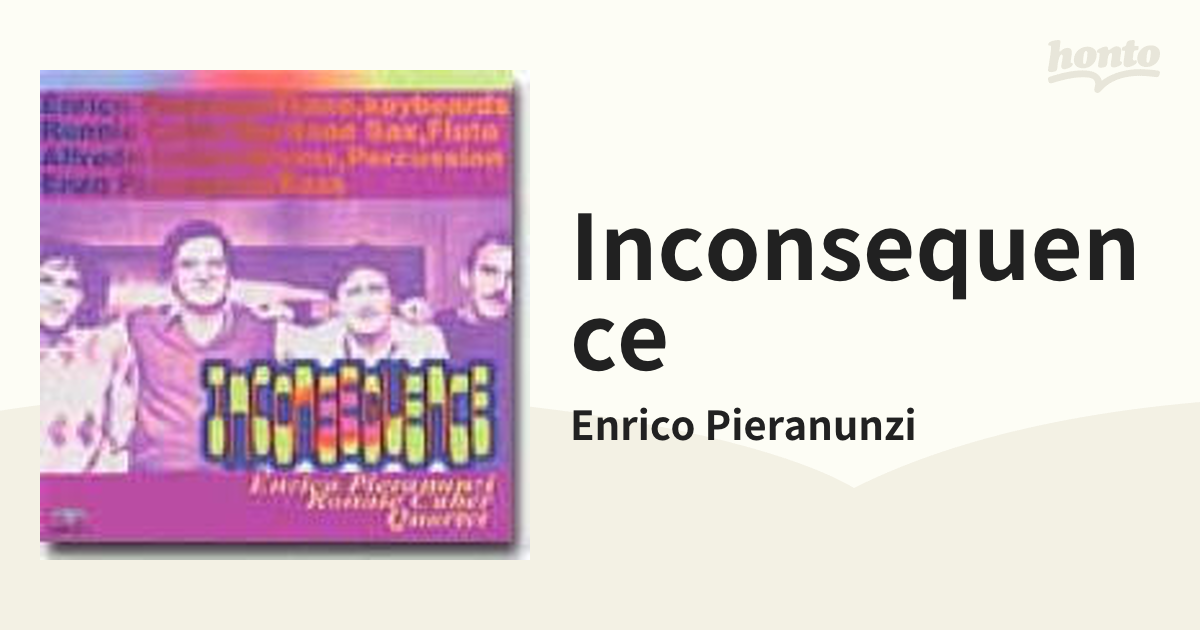 Inconsequence【CD】/Enrico Pieranunzi [SSCD8109] - Music：honto本