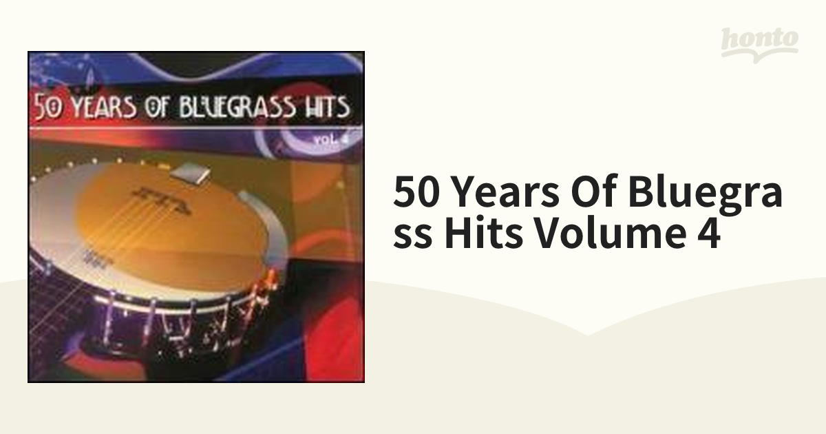 輸 Various 50 Years Of Bluegrass Hits 4CD (CD未開封)◇規格番号□CD