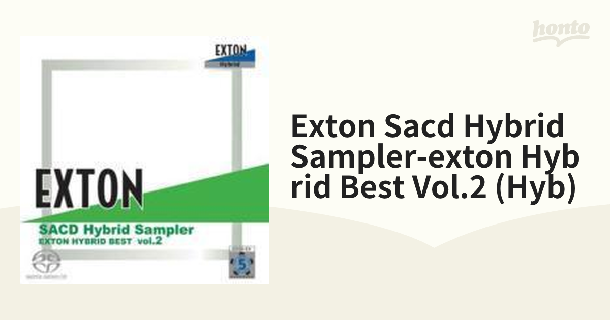 EXTON SACD Hybrid Sampler vol.2 v.a.【SACD】 [OVCL00261] - Music