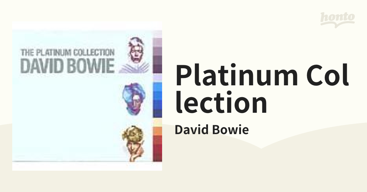 国内盤 3枚組 DAVID BOWIE/platinum collection:デヴィッド ボウイ