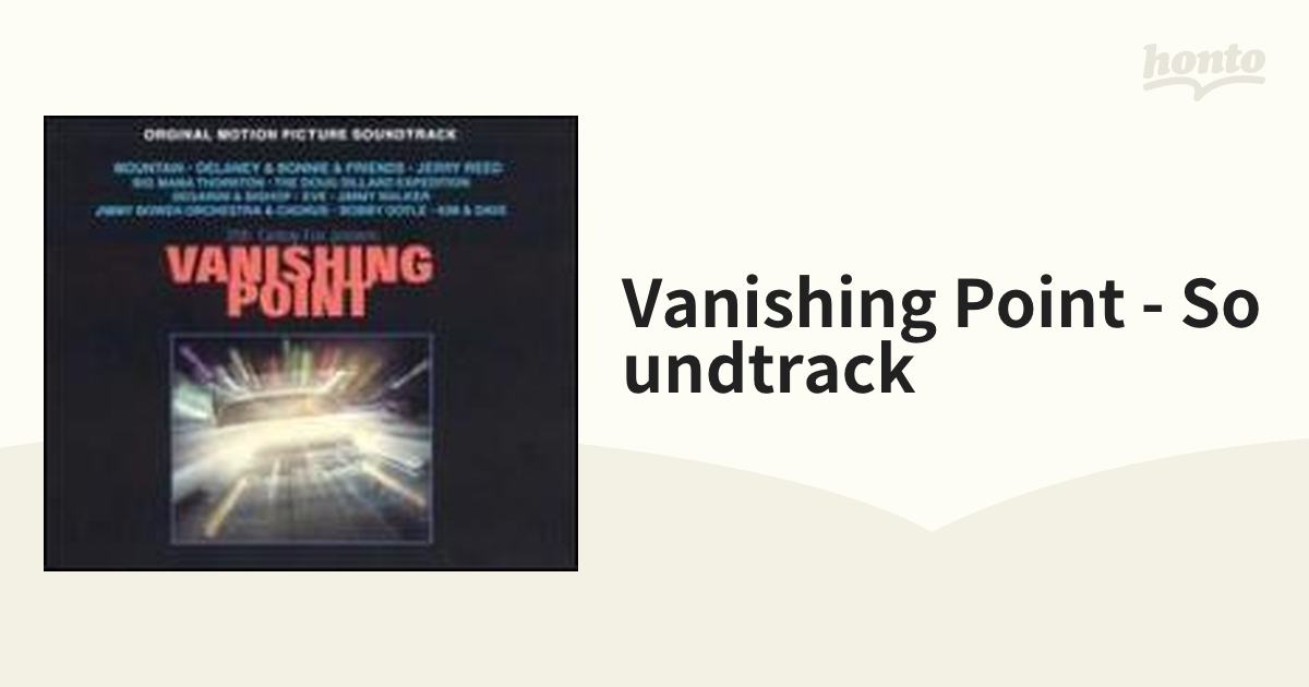 Vanishing Point - Soundtrack【CD】 [SDCL14102] - Music：honto本の 