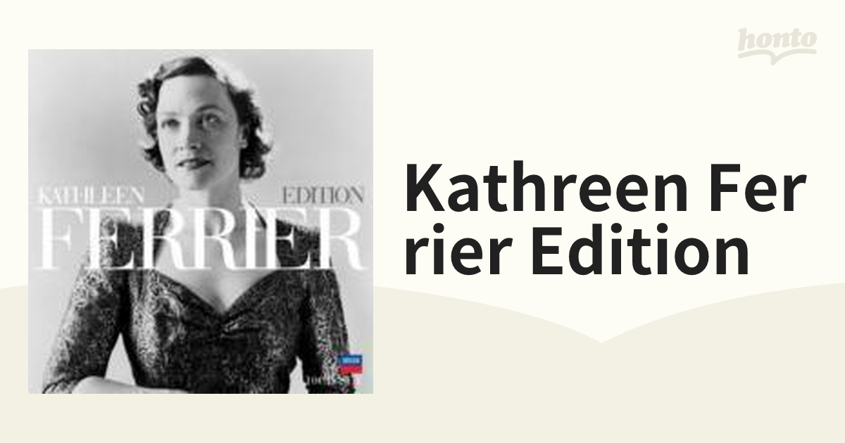 ラッピング不可】キャスリーン・フェリアー・エディション クラシック
