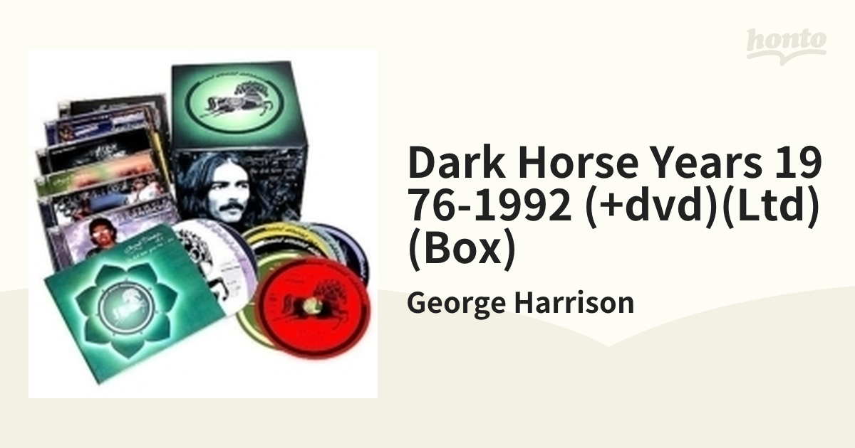 Dark Horse Years 1976-1992 (5CD+2SACD＋DVD)【CD】 8枚組/George